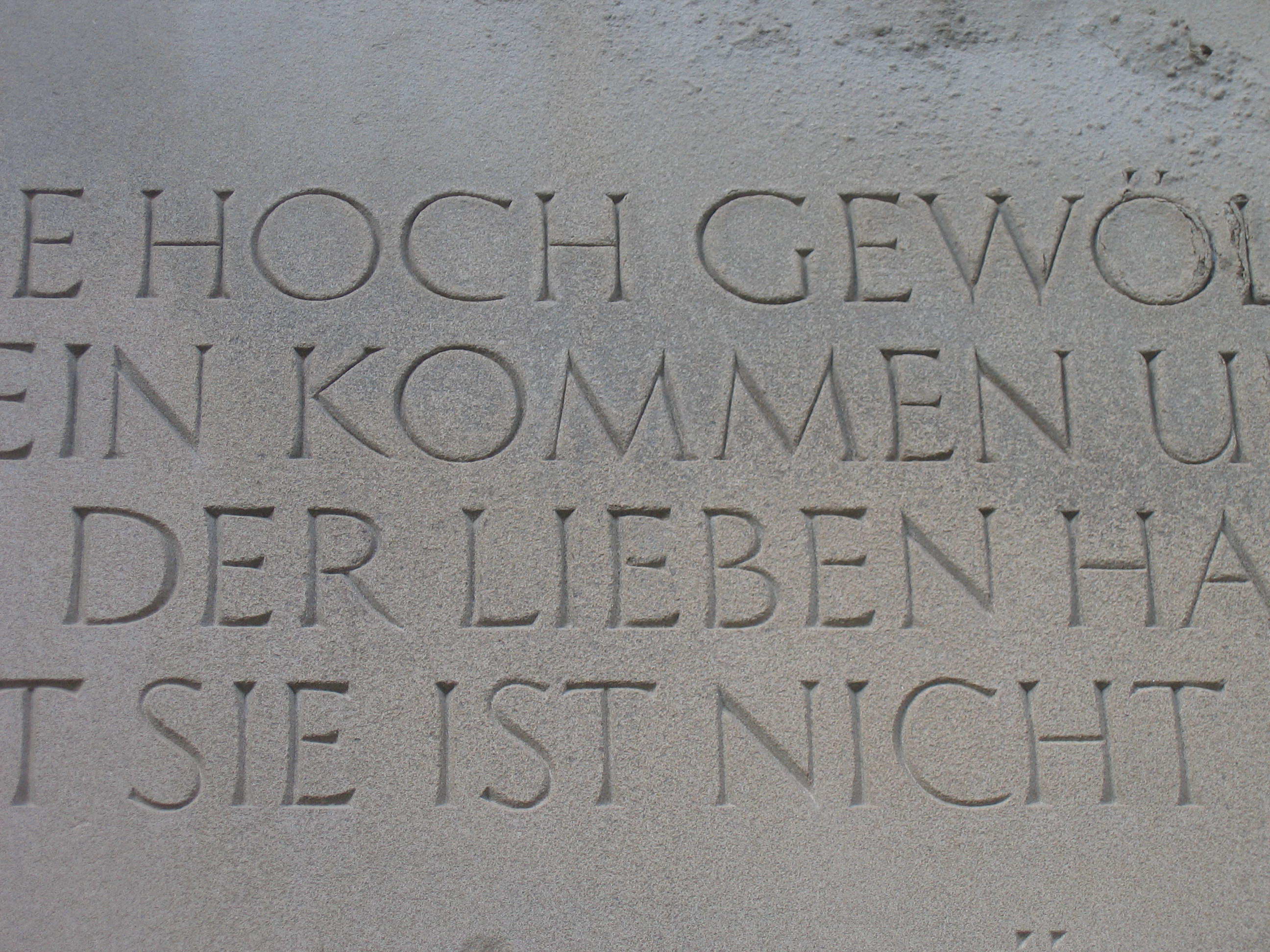 Tafel Im Stuckgarten Des Heidelberger Schlosses